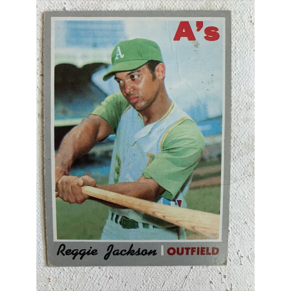 1970 Topps Set-Break #140 Reggie Jackson VG